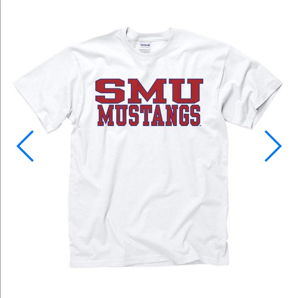 SMU college t-shirt!!!❤️💙